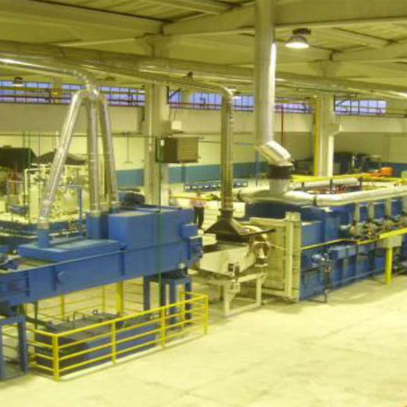 Печь для литья цепей